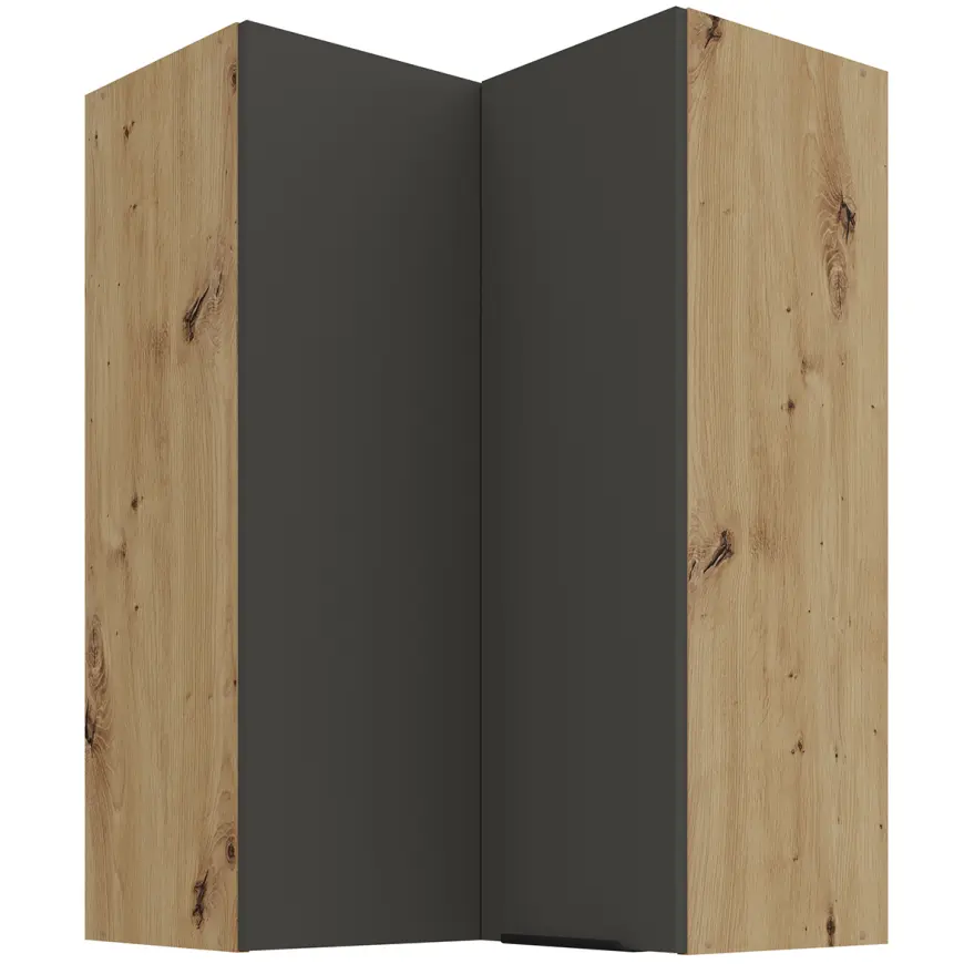 Kuchynská skrinka Aria-GR/AR anti fingerprint 60X60 GN-90 2F (90°)