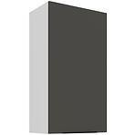 Kuchynská skrinka Aria-GR/WH anti fingerprint 50G-90 1F