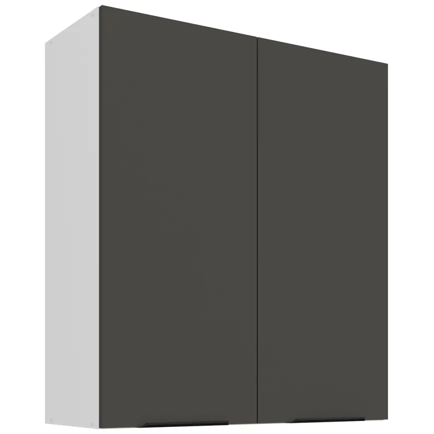 Kuchynská skrinka Aria-GR/WH anti fingerprint 80G-90 2F