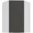 Kuchynská skrinka Aria-GR/WH anti fingerprint 60X60 GN-90 1F (45°)