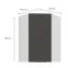Kuchynská skrinka Aria-GR/WH anti fingerprint 60X60 GN-90 1F (45°),3