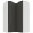 Kuchynská skrinka Aria-GR/WH anti fingerprint 60X60 GN-90 2F (90°)