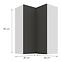 Kuchynská skrinka Aria-GR/WH anti fingerprint 60X60 GN-90 2F (90°),3