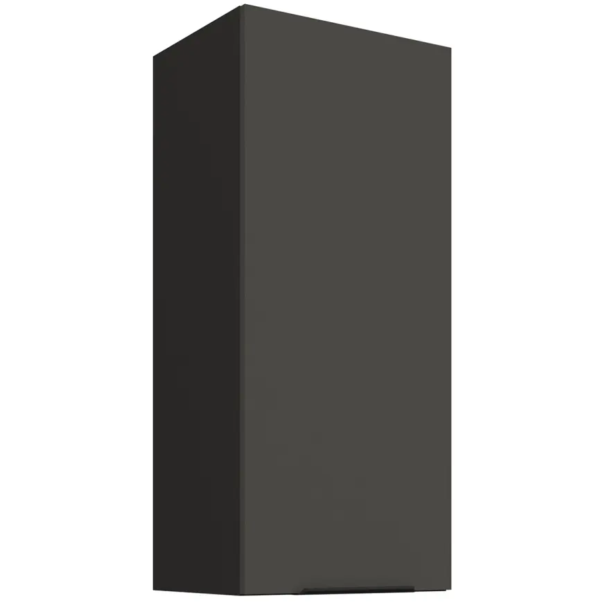 Kuchynská skrinka Aria-GR/BL anti fingerprint 40G-90 1F