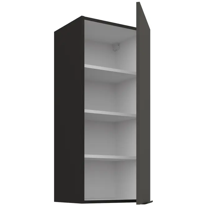 Kuchynská skrinka Aria-GR/BL anti fingerprint 40G-90 1F
