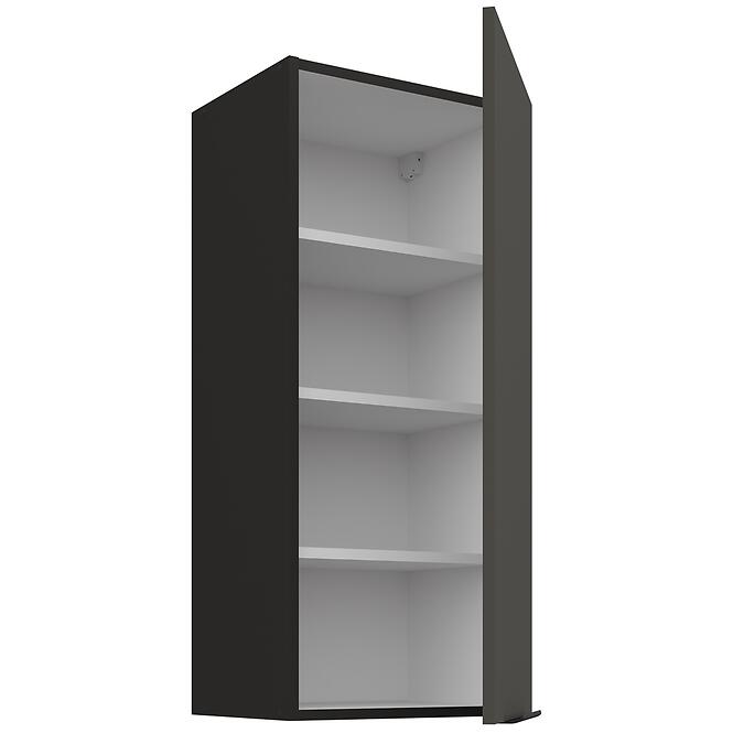 Kuchynská skrinka Aria-GR/BL anti fingerprint 40G-90 1F