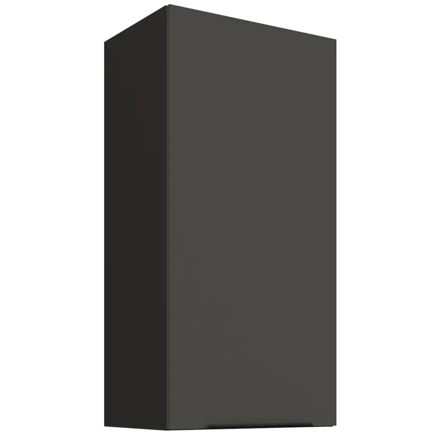 Kuchynská skrinka Aria-GR/BL anti fingerprint 45G-90 1F