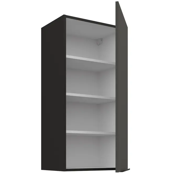 Kuchynská skrinka Aria-GR/BL anti fingerprint 45G-90 1F