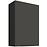 Kuchynská skrinka Aria-GR/BL anti fingerprint 60G-90 1F