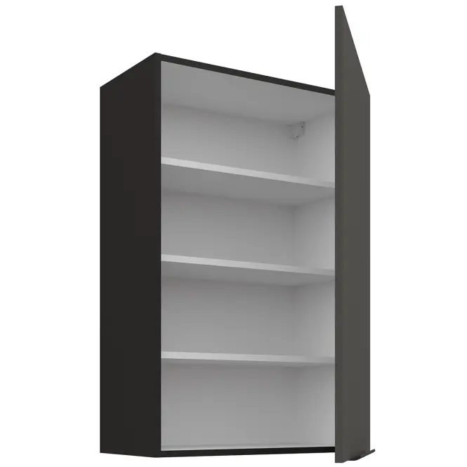 Kuchynská skrinka Aria-GR/BL anti fingerprint 60G-90 1F
