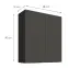 Kuchynská skrinka Aria-GR/BL anti fingerprint 80G-90 2F,3