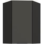 Kuchynská skrinka Aria-GR/BL anti fingerprint 60X60 GN-90 1F (45°)