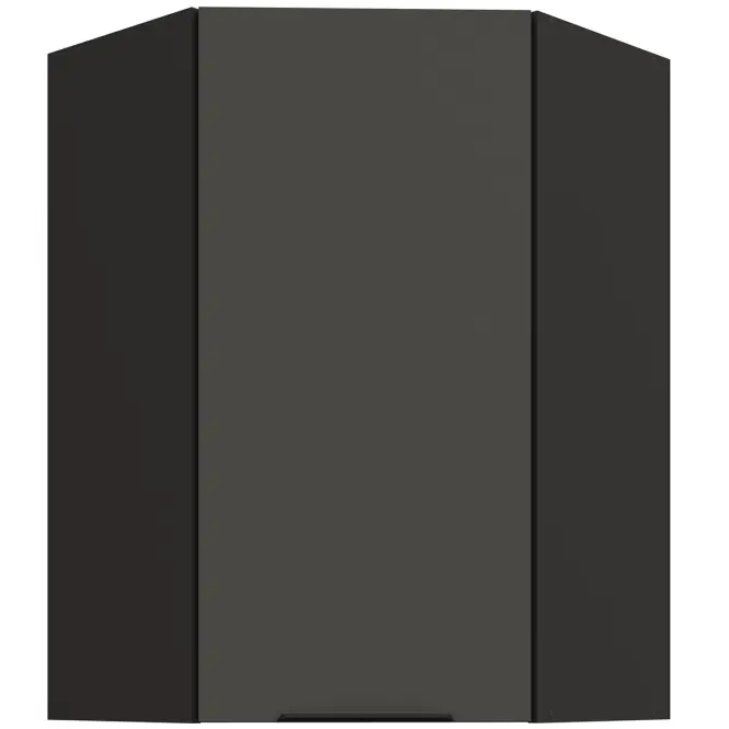 Kuchynská skrinka Aria-GR/BL anti fingerprint 60X60 GN-90 1F (45°)