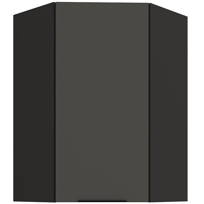 Kuchynská skrinka Aria-GR/BL anti fingerprint 60X60 GN-90 1F (45°)
