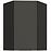 Kuchynská skrinka Aria-GR/BL anti fingerprint 60X60 GN-90 1F (45°)