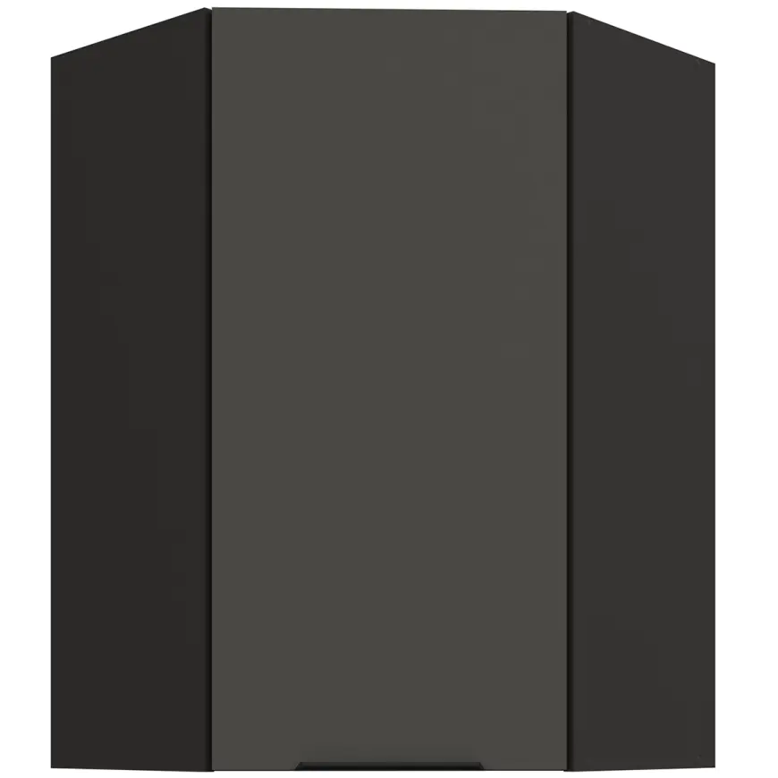 Kuchynská skrinka Aria-GR/BL anti fingerprint 60X60 GN-90 1F (45°)