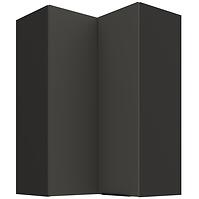 Kuchynská skrinka Aria-GR/BL anti fingerprint 60X60 GN-90 2F (90°)