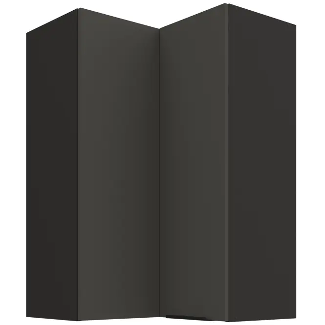 Kuchynská skrinka Aria-GR/BL anti fingerprint 60X60 GN-90 2F (90°)