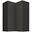 Kuchynská skrinka Aria-GR/BL anti fingerprint 60X60 GN-90 2F (90°)