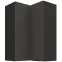 Kuchynská skrinka Aria-GR/BL anti fingerprint 60X60 GN-90 2F (90°)