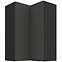 Kuchynská skrinka Aria-GR/BL anti fingerprint 60X60 GN-90 2F (90°)