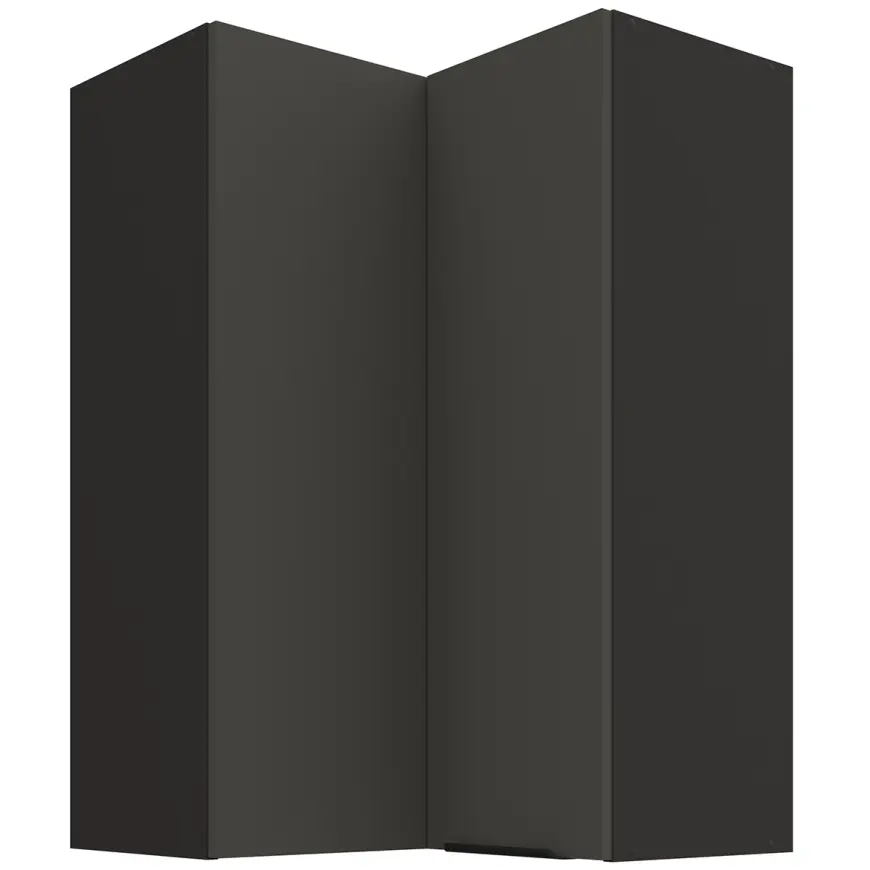 Kuchynská skrinka Aria-GR/BL anti fingerprint 60X60 GN-90 2F (90°)