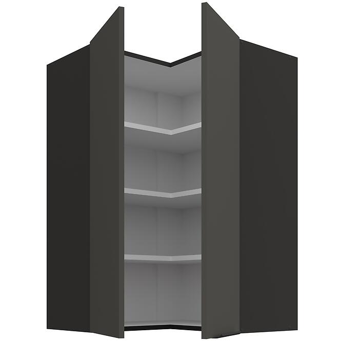 Kuchynská skrinka Aria-GR/BL anti fingerprint 60X60 GN-90 2F (90°)