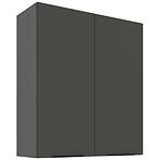 Kuchynská skrinka Aria-GR/ANT anti fingerprint 80G-90 2F
