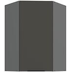 Kuchynská skrinka Aria-GR/ANT anti fingerprint 60X60 GN-90 1F (45°)