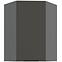 Kuchynská skrinka Aria-GR/ANT anti fingerprint 60X60 GN-90 1F (45°)