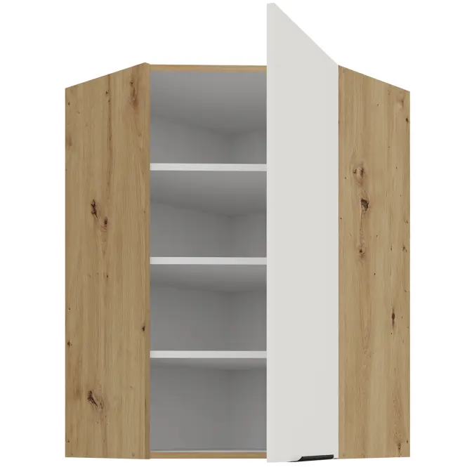 Kuchynská skrinka Aria-WH/AR anti fingerprint 60X60 GN-90 1F (45°)