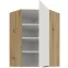 Kuchynská skrinka Aria-WH/AR anti fingerprint 60X60 GN-90 1F (45°),2