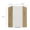 Kuchynská skrinka Aria-WH/AR anti fingerprint 60X60 GN-90 1F (45°),3