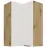 Kuchynská skrinka Aria-WH/AR anti fingerprint 60X60 GN-90 2F (90°)