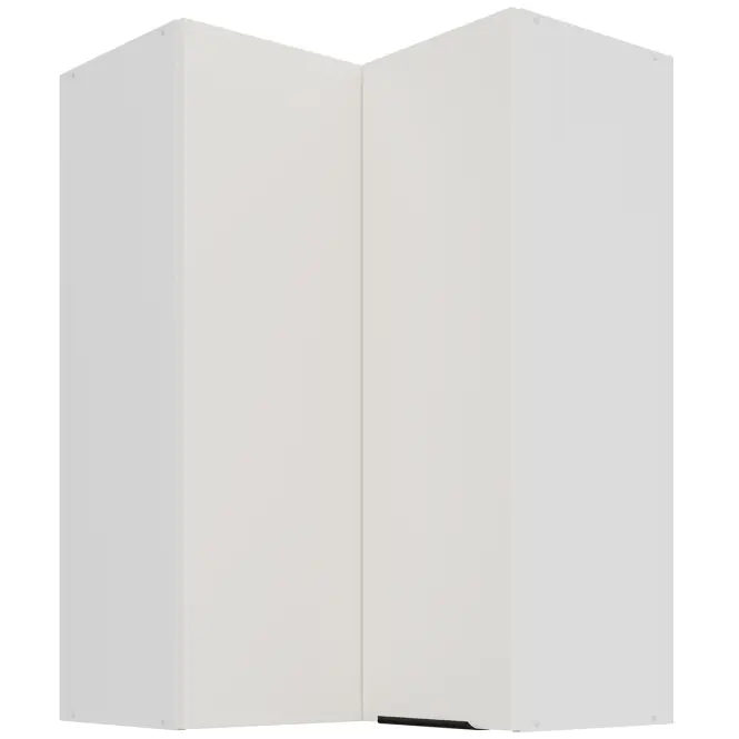 Kuchynská skrinka Aria-WH/WH anti fingerprint 60X60 GN-90 2F (90°)