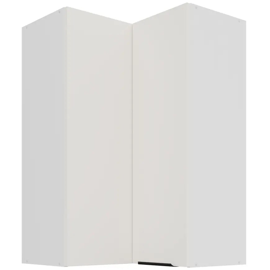 Kuchynská skrinka Aria-WH/WH anti fingerprint 60X60 GN-90 2F (90°)