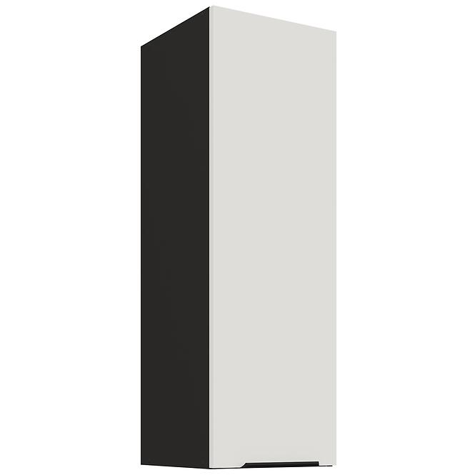 Kuchynská skrinka Aria-WH/BL anti fingerprint 30G-90 1F