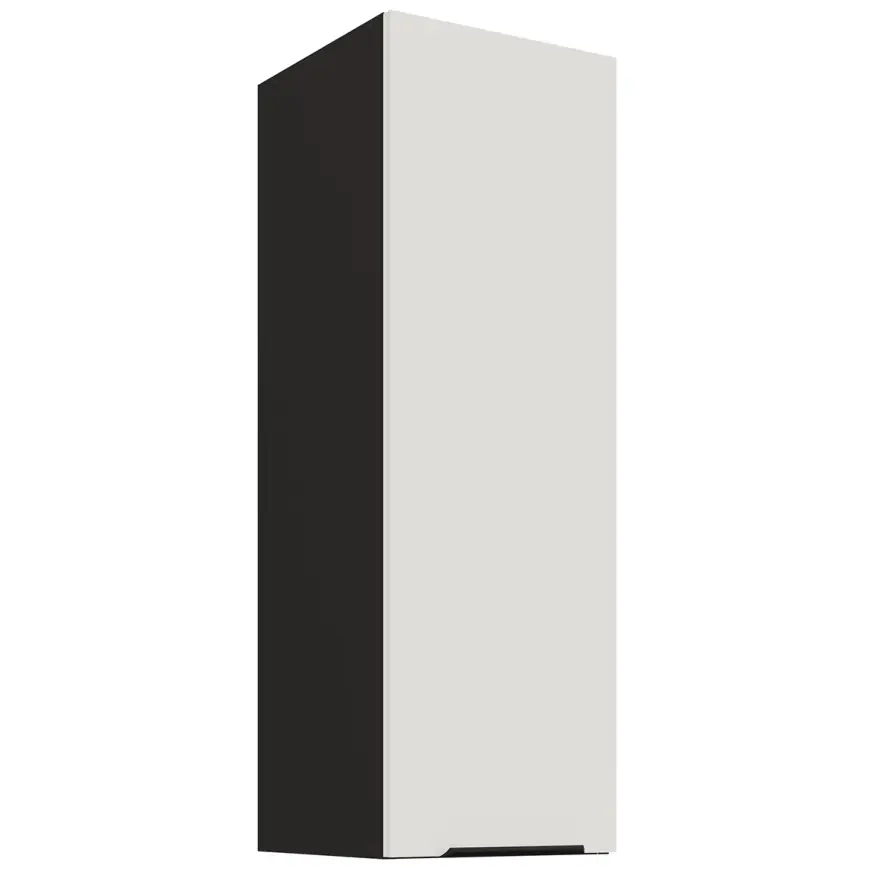 Kuchynská skrinka Aria-WH/BL anti fingerprint 30G-90 1F