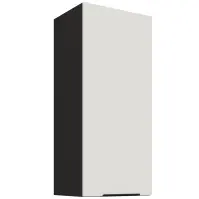 Kuchynská skrinka Aria-WH/BL anti fingerprint 40G-90 1F