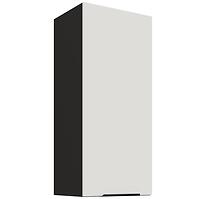 Kuchynská skrinka Aria-WH/BL anti fingerprint 40G-90 1F