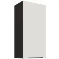 Kuchynská skrinka Aria-WH/BL anti fingerprint 45G-90 1F