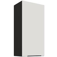 Kuchynská skrinka Aria-WH/BL anti fingerprint 45G-90 1F