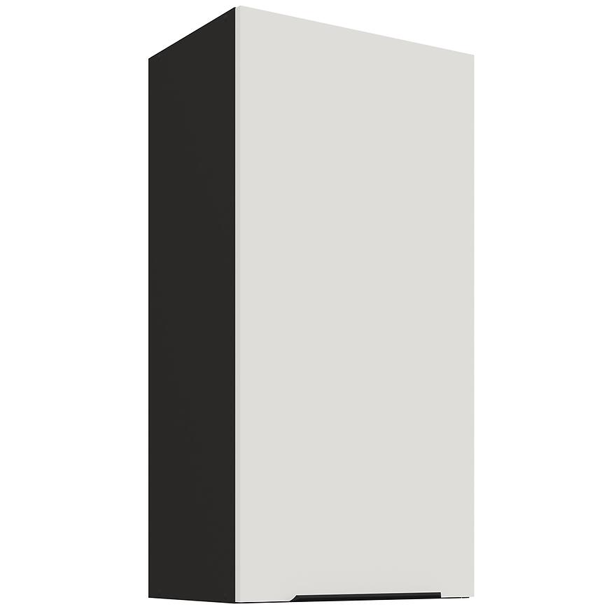Kuchynská skrinka Aria-WH/BL anti fingerprint 45G-90 1F