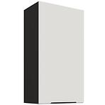 Kuchynská skrinka Aria-WH/BL anti fingerprint 50G-90 1F