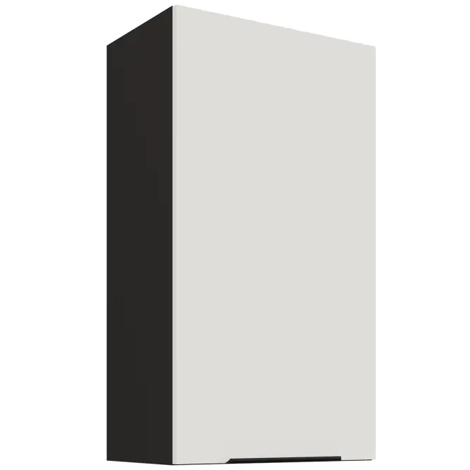 Kuchynská skrinka Aria-WH/BL anti fingerprint 50G-90 1F