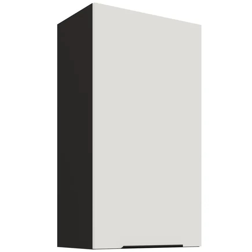 Kuchynská skrinka Aria-WH/BL anti fingerprint 50G-90 1F