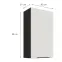 Kuchynská skrinka Aria-WH/BL anti fingerprint 50G-90 1F,3