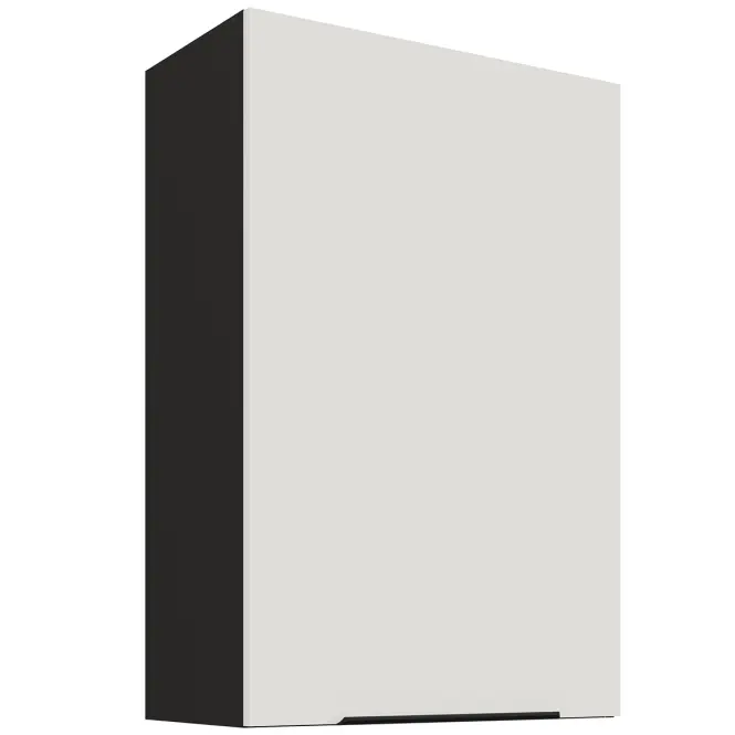 Kuchynská skrinka Aria-WH/BL anti fingerprint 60G-90 1F