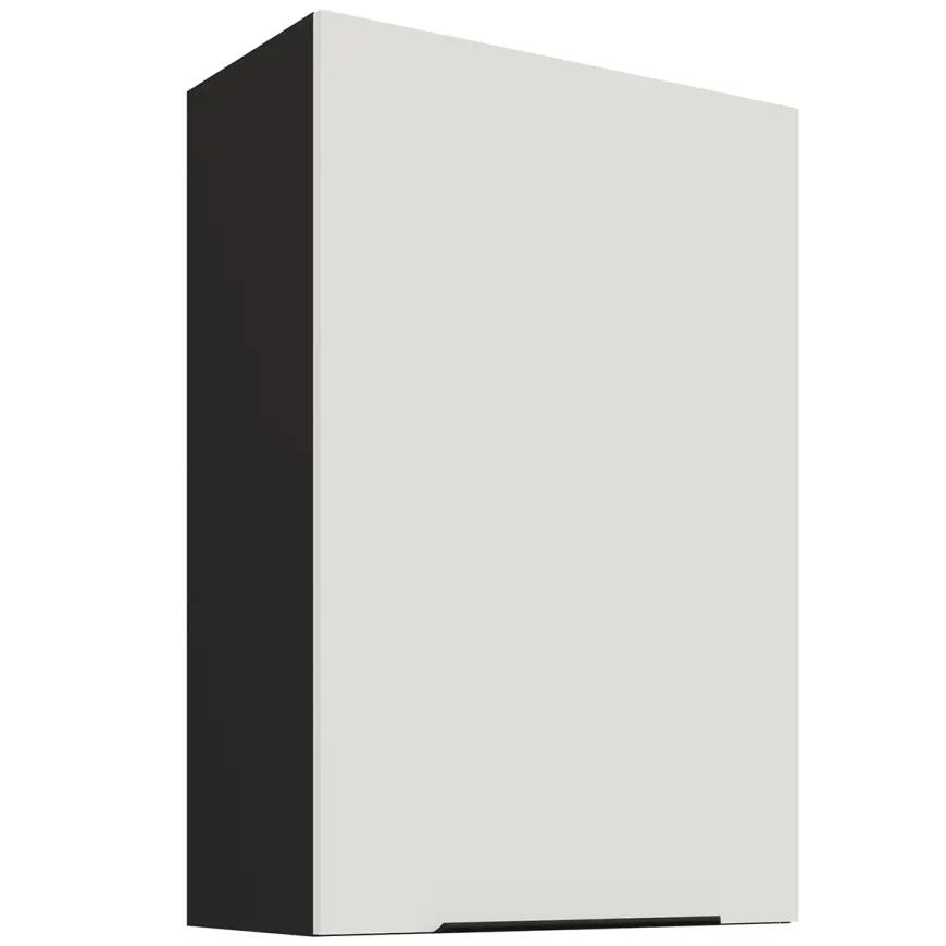 Kuchynská skrinka Aria-WH/BL anti fingerprint 60G-90 1F