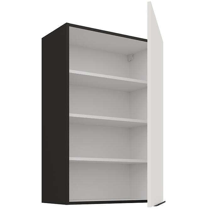 Kuchynská skrinka Aria-WH/BL anti fingerprint 60G-90 1F